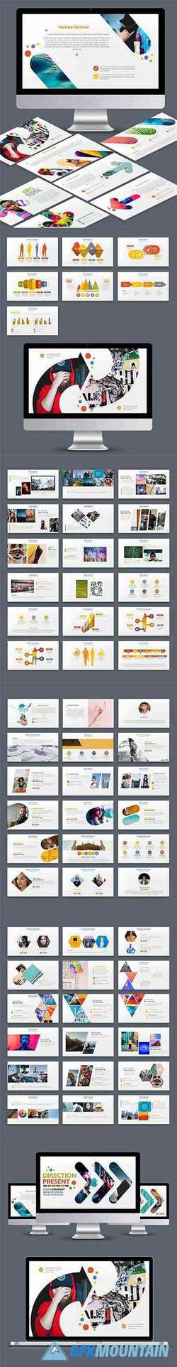 Direction Powerpoint and Keynote Presentations