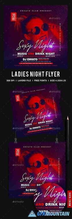 Ladies Night Flyer 23564225