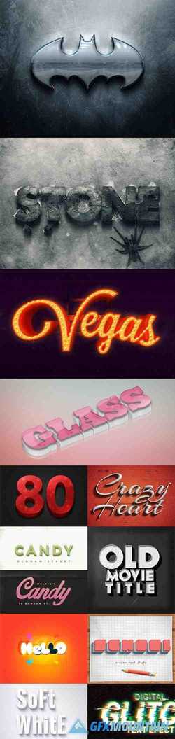 12 Photoshop Text Effects