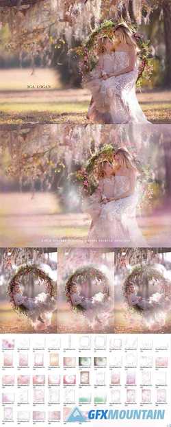 FLORAL DREAMS PAINTED PHOTO OVERLAYS