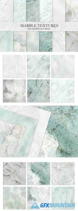 Gold Marble and Watercolor Textures - 3302977