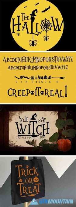 The Hallow Font