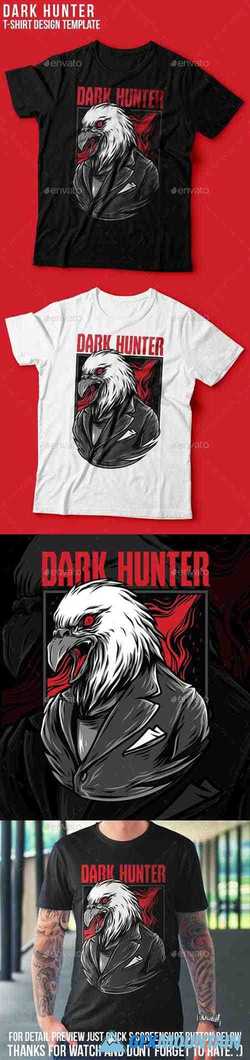 Dark Hunter T-Shirt Design 23843101