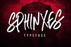 Sphinxes Typeface