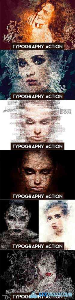 Typography Photoshop Action