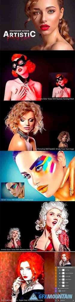 Artistic Painting Effect – Photoshop 3903764