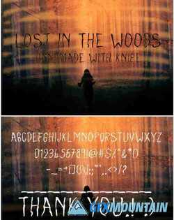 Lost in the Woods Font