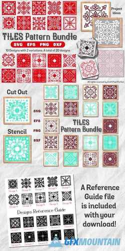 Tile Patterns Bundle 1552384 