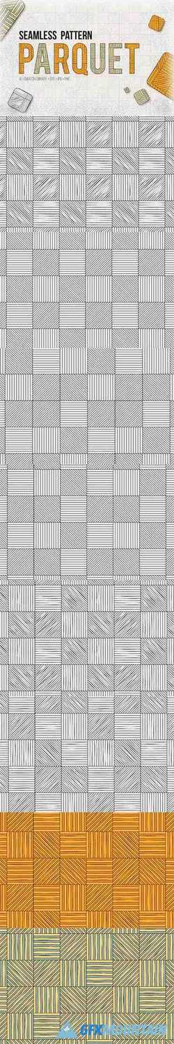 Parquet Seamless Patterns Set 1472880