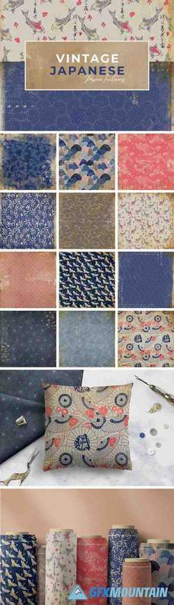 12 Vintage Japanese Paper Textures