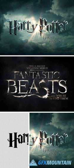 Magic Movies Photoshop Text Effects