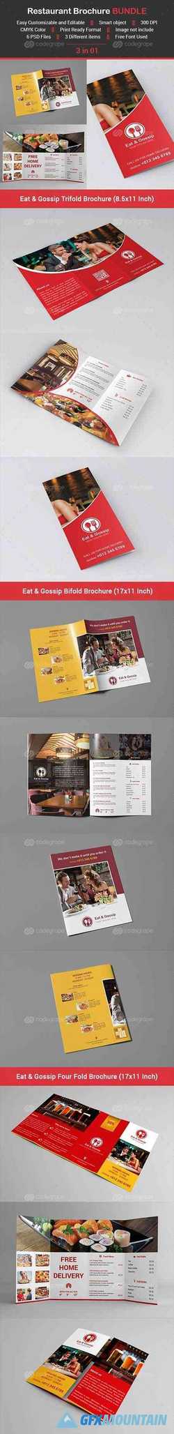 Restaurant Brochure BUNDLE 
