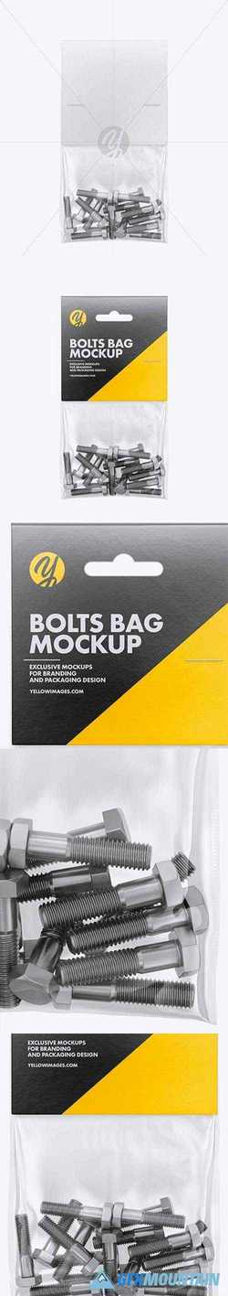 Download Plastic Bag With Bolts Mockup Free Download Graphics Fonts Vectors Print Templates Gfxmountain Com PSD Mockup Templates