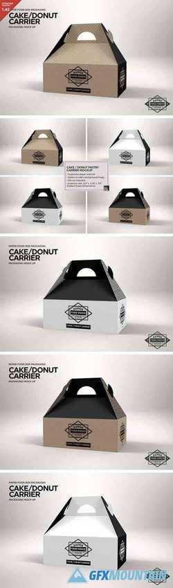 Cake Carrier Packaging Mockup 988224