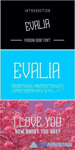 Evalia Font