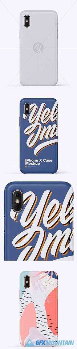 iPhone X Matte Case Mockup