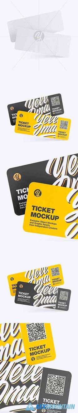 Two Tickets Mockup