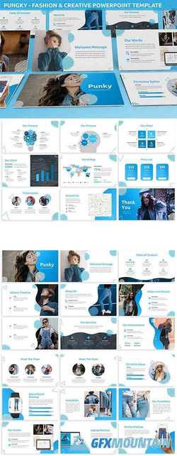 Pungky - Fashion & Creative Powerpoint Template