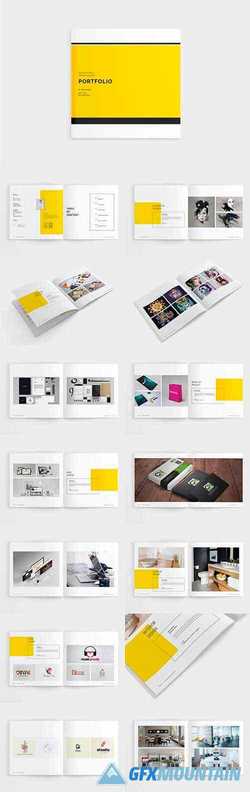 Square Graphic Design Portfolio 4078642