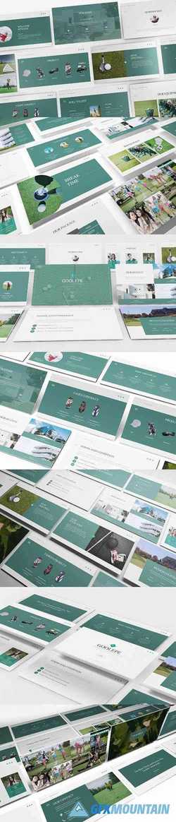 Golf Powerpoint Presentation, Keynote and Google Slides Templates