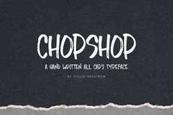 Chopshop Typeface