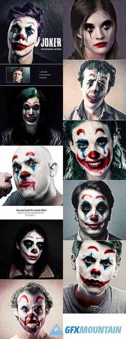 Joker - Photoshop Action 24686406