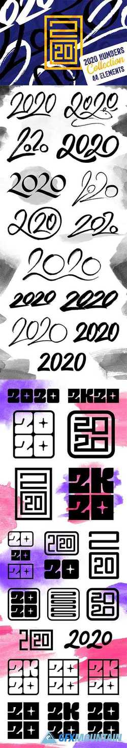2020 Numbers Lettering Set 1946578