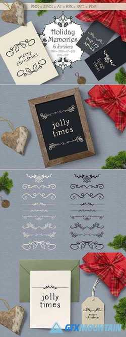 Christmas clipart and dividers 4278435