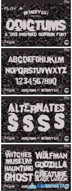 Odictums Font
