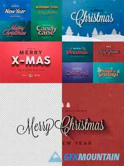Christmas Text Effects Vol.1 2118867