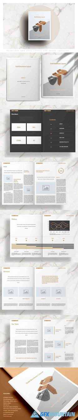 Gold Brochure Layout