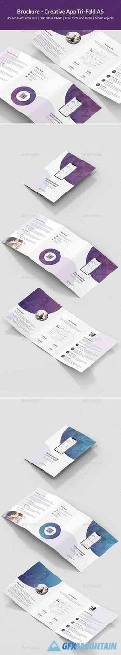 Brochure – Creative App Tri-Fold A5 25194581