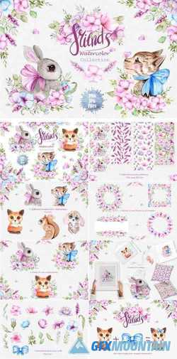 WATERCOLOR FRIENDS COLLECTION - 4387977