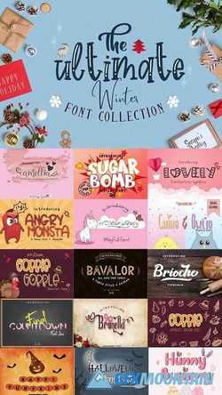 The Ultimate Winter Font Collection