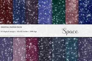 Space Digital Papers - 4455338