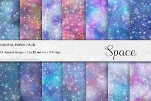 Space Digital Papers - 4455202