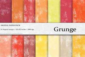 Grunge Digital Papers - 4456609
