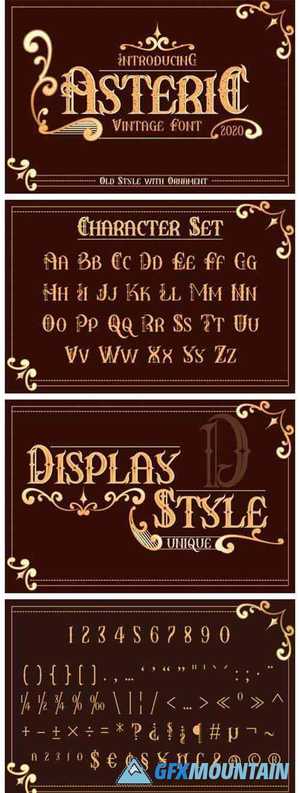 Asteric Font 