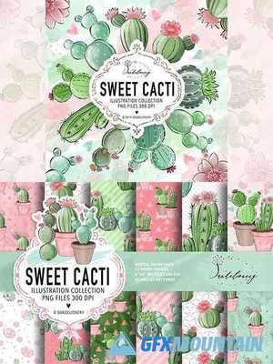 Sweet Cactus Clipart