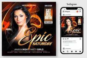 Epic Sound Flyer Template 4547020