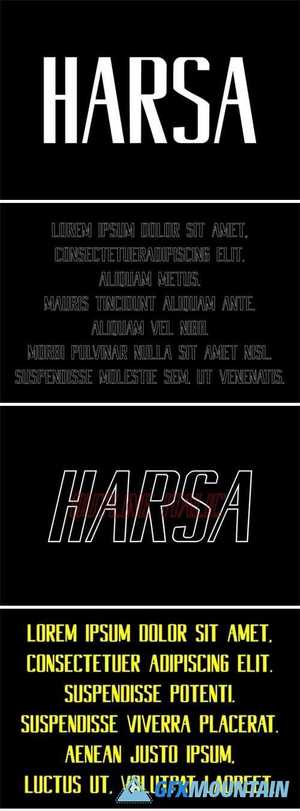 Harsa Font 