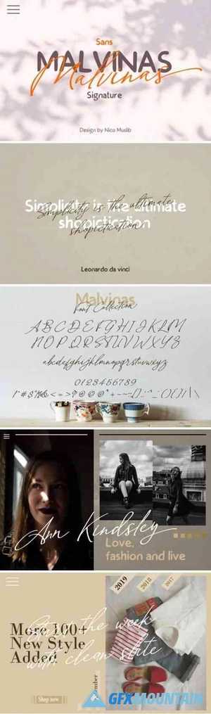 Malvinas Font Duo