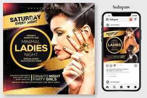 Ladies Night Flyer 4176042