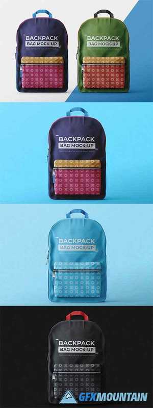 Backpack Mock-Up Template