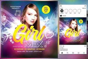 Girl Mix Flyer 4542011