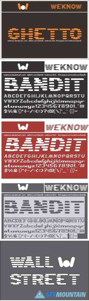 Bandit Font 
