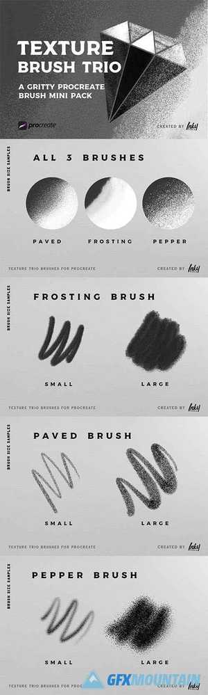 Texture Brush Trio Pack 4348991