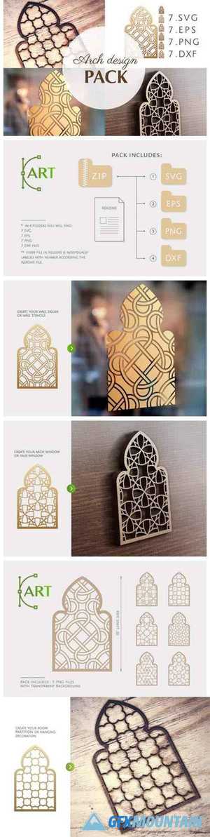 Arch Window Islam Art 3185979