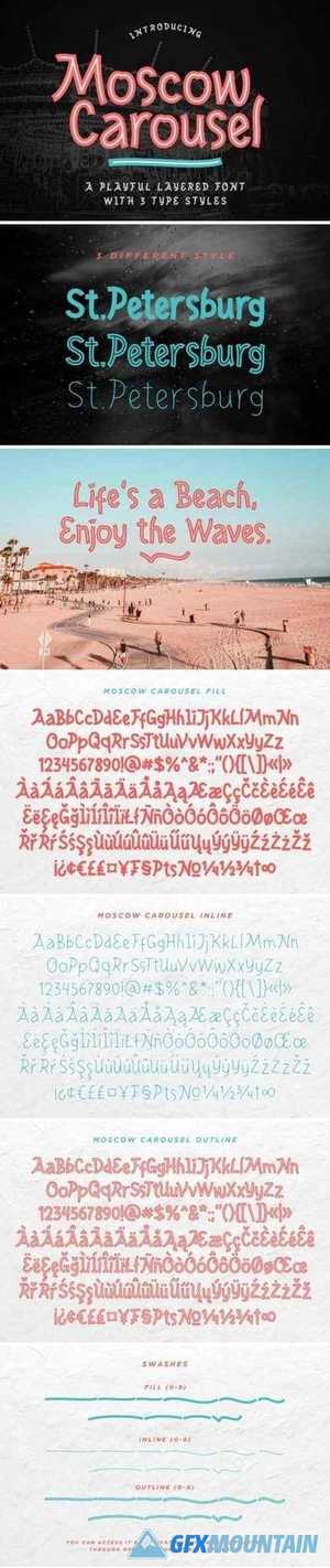 Moscow Carousel Font 