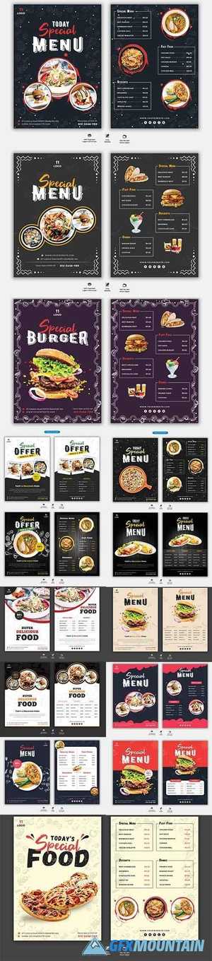 Food Menu Restaurant Flyer Pack